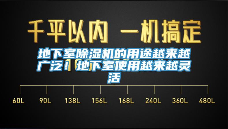 地下室除濕機的用途越來越廣泛！地下室使用越來越靈活