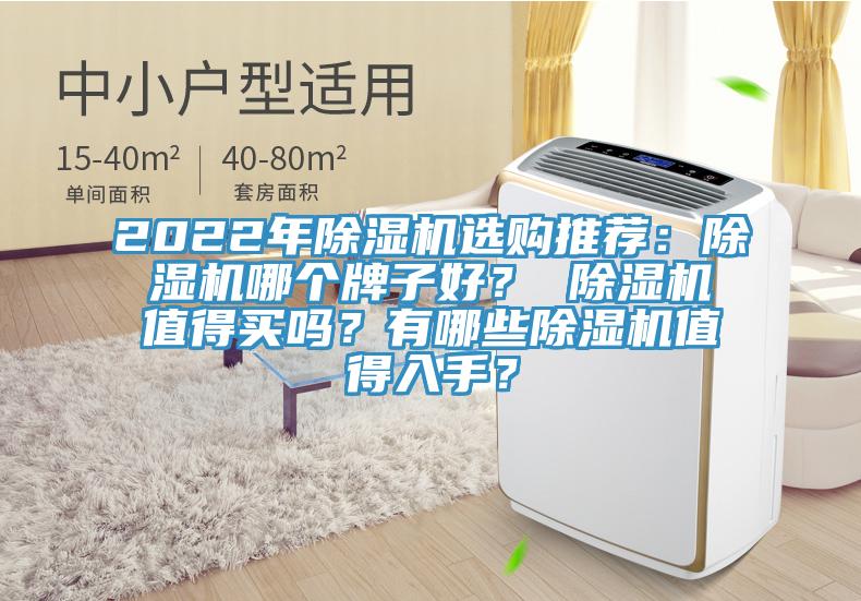 2022年除濕機選購推薦：除濕機哪個牌子好？ 除濕機值得買嗎？有哪些除濕機值得入手？