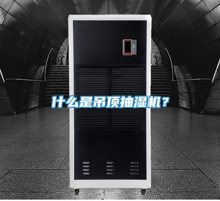 什么是吊頂抽濕機？