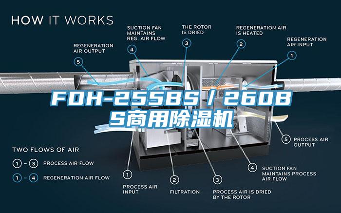 FDH-255BS／260BS商用除濕機(jī)