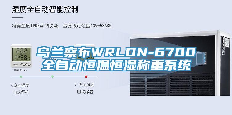 烏蘭察布WRLDN-6700全自動恒溫恒濕稱重系統