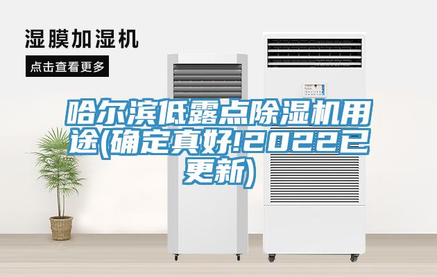 哈爾濱低露點除濕機用途(確定真好!2022已更新)