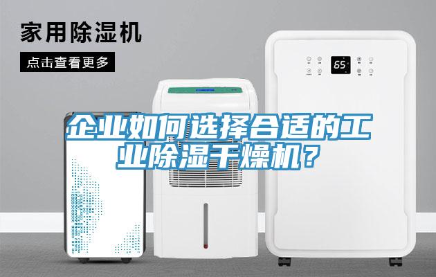 企業(yè)如何選擇合適的工業(yè)除濕干燥機(jī)？