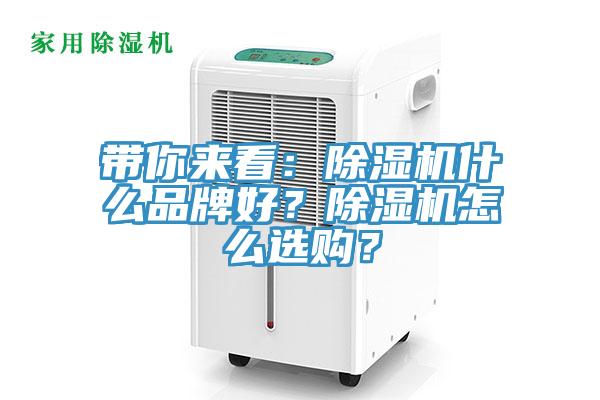 帶你來看：除濕機什么品牌好？除濕機怎么選購？