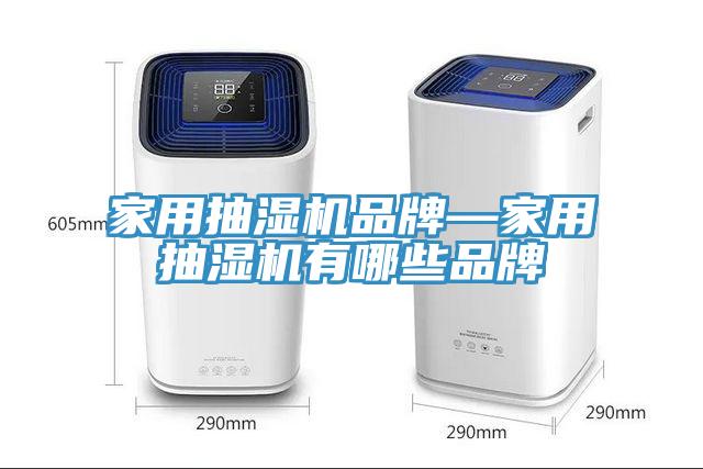 家用抽濕機品牌—家用抽濕機有哪些品牌