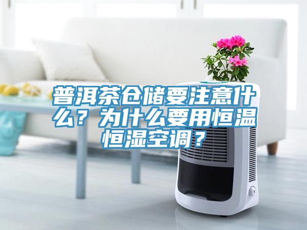 普洱茶倉儲要注意什么？為什么要用恒溫恒濕空調？