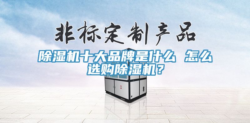 除濕機十大品牌是什么 怎么選購除濕機？