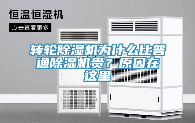 轉輪除濕機為什么比普通除濕機貴？原因在這里