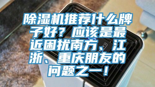 除濕機推薦什么牌子好？應該是最近困擾南方、江浙、重慶朋友的問題之一！